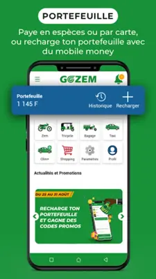 Gozem android App screenshot 2